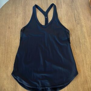 BUNDLE Lululemon, racer back cardio tank, black and white, size 2
